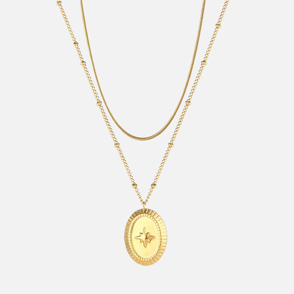 Collar Estrella Polar acero inoxidable