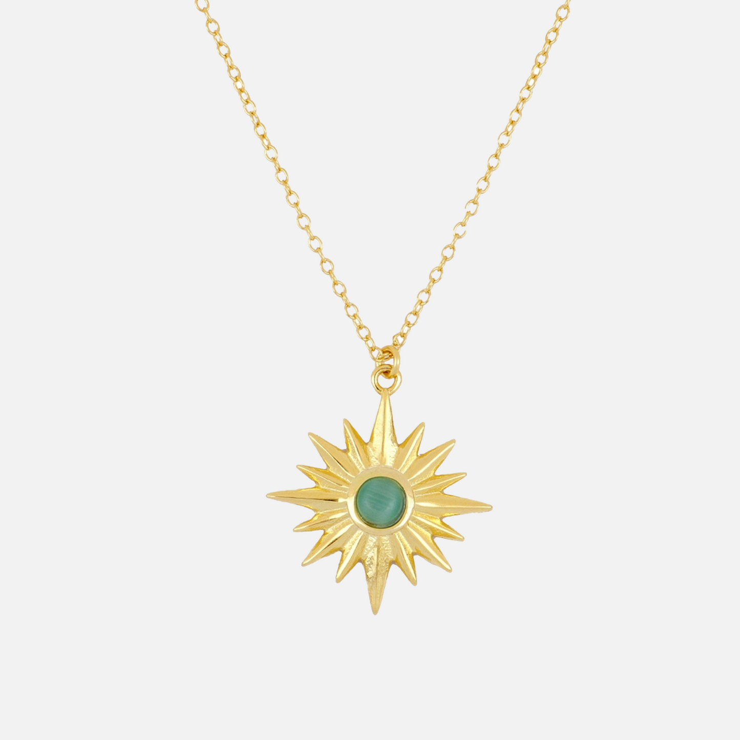Collar Spiky Green - Nuti
