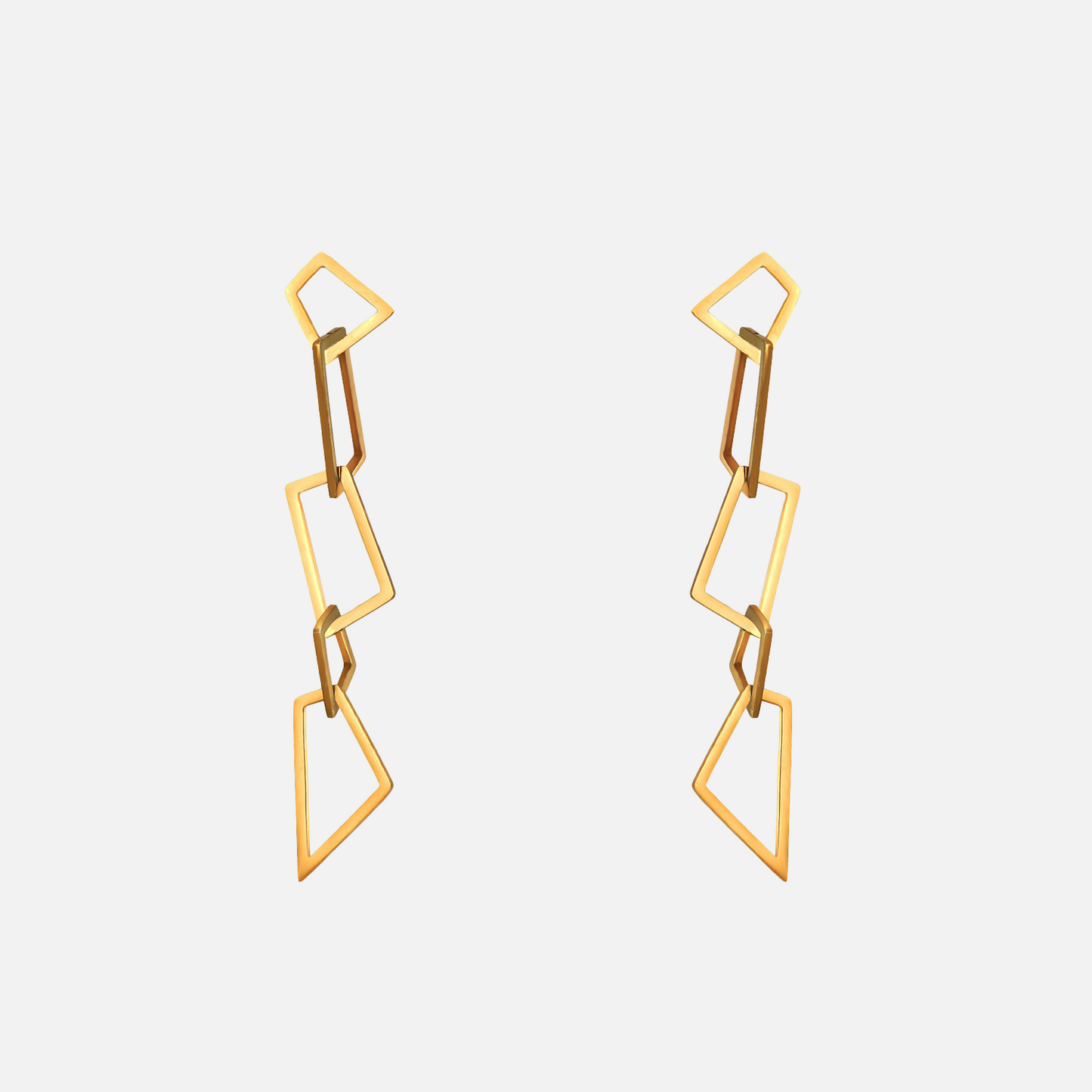 Pendientes Largos Geometric - Nuti