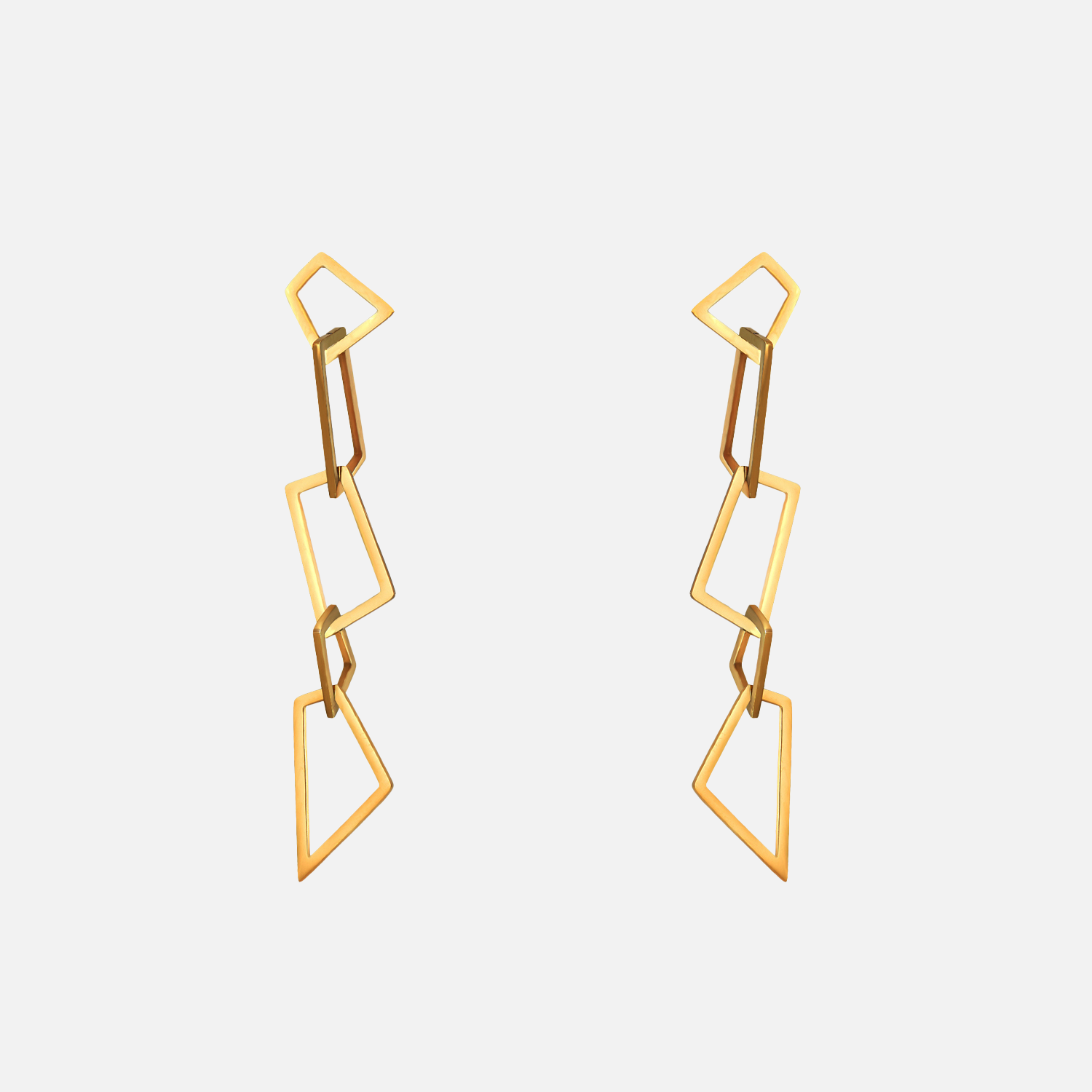 Pendientes Largos Geometric - Nuti