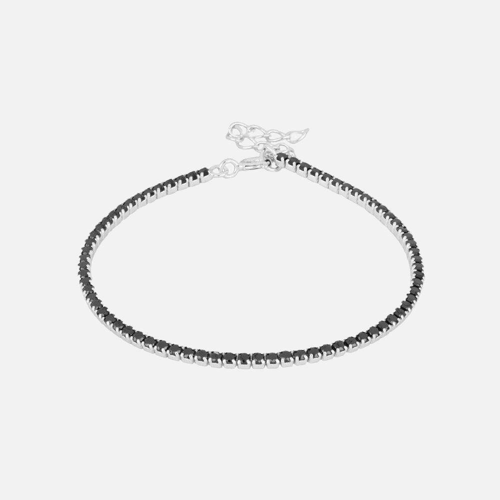 Pulsera Riviere Circonitas Negras - Nuti